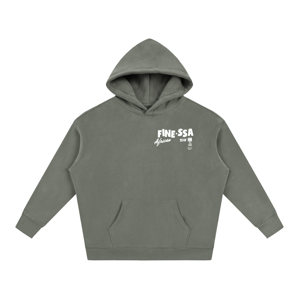 Oversize Fleeced Hoodie