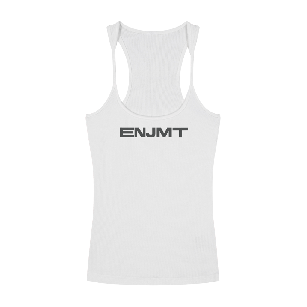 Slim Fit Ribbed Racerback Tank Top