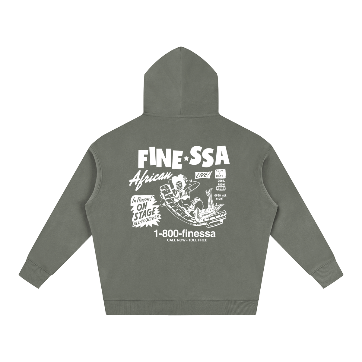 Oversize Fleeced Hoodie